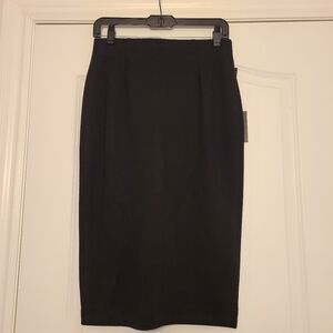 DKNY Classic Black Pencil Skirt Womens Size Small
